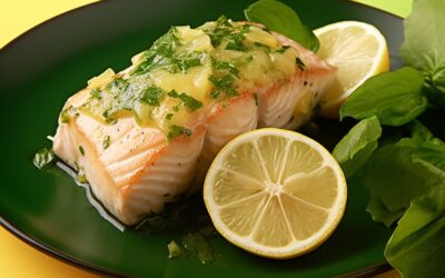 Papillote de poisson au citron vert